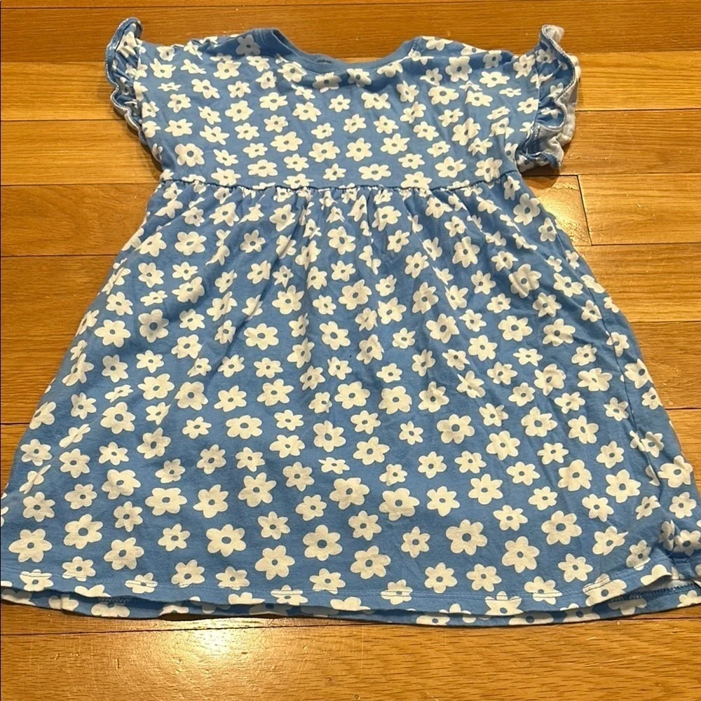 Blue Floral Dress